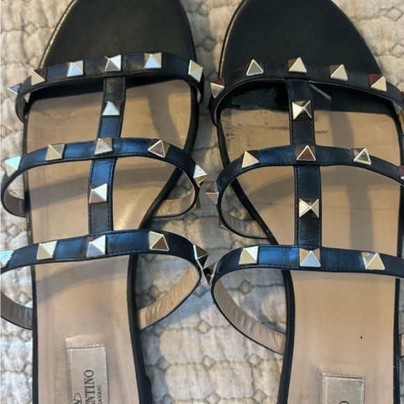 Authentic Valentino rock stud sandals 40.5 - Picture 7 of 8